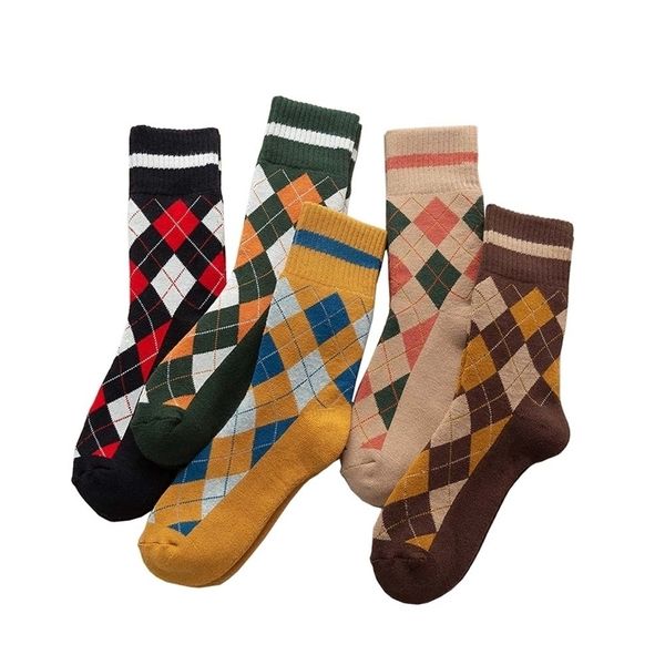 men's socks winter men's highend cotton diamond plaid fashion harajuku retro thick warm plus size terry socks 3 pair 220923, Black
men's socks winter men's highend cotton diamond plaid fashion harajuku retro thick warm plus size terry socks 3 pair 220923, Black