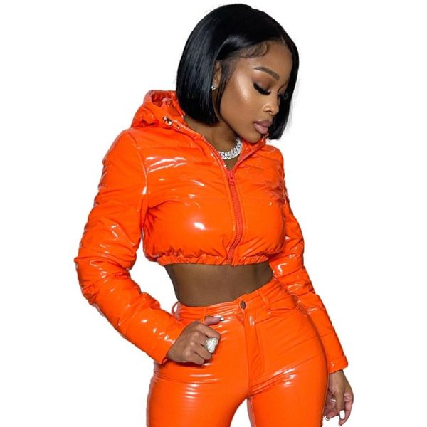 women's trench coats crop hoodies puffer coat winter thick women short coat warm pu leather down jacket cotton padded ladies elegant 22, Tan;black
women's trench coats crop hoodies puffer coat winter thick women short coat warm pu leather down jacket cotton padded ladies elegant 22, Tan;black
