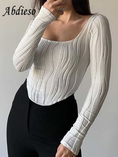 women's t-shirt abdieso ruched autumn long sleeve casual t shirts women white 2022 square neck skinny basic tee fashion y2k crop street
women's t-shirt abdieso ruched autumn long sleeve casual t shirts women white 2022 square neck skinny basic tee fashion y2k crop street
