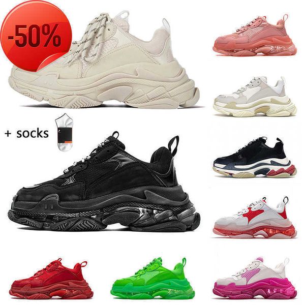 17fw triple s sports sneakers for womens mens casual shoes black red white green grey blue dad clear sole platform paris tennis
17fw triple s sports sneakers for womens mens casual shoes black red white green grey blue dad clear sole platform paris tennis