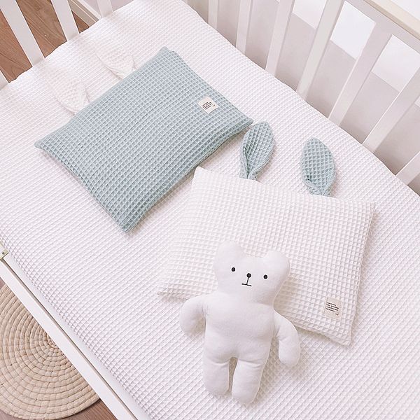 pillows super soft cotton made breathable born pillow waffle grain baby child cushions toddler crib beddings 220924
pillows super soft cotton made breathable born pillow waffle grain baby child cushions toddler crib beddings 220924