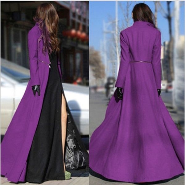 women's wool blends women wool blends autumn and winter large size goddess slim big swing split ends mopping long section wool woolen c, Black
women's wool blends women wool blends autumn and winter large size goddess slim big swing split ends mopping long section wool woolen c, Black