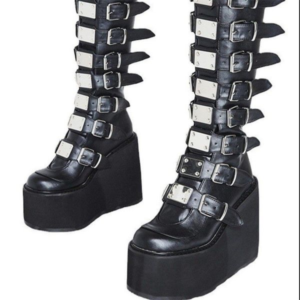 women's cosplay high boots winter long tube leather knight boot punk gothic classic black heel shoes knee 220923
women's cosplay high boots winter long tube leather knight boot punk gothic classic black heel shoes knee 220923