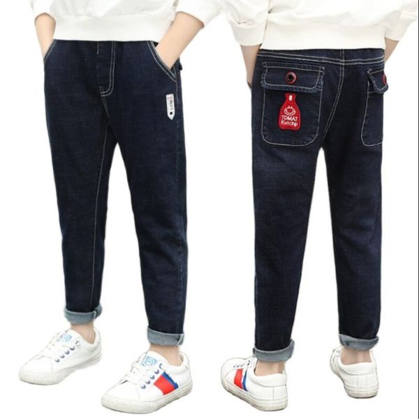 jeans spring-fall boys trousers 4-16y kids denim cowboy cotton pants teeange clothes children fashon quality pantalones outwear 220923, Blue
jeans spring-fall boys trousers 4-16y kids denim cowboy cotton pants teeange clothes children fashon quality pantalones outwear 220923, Blue