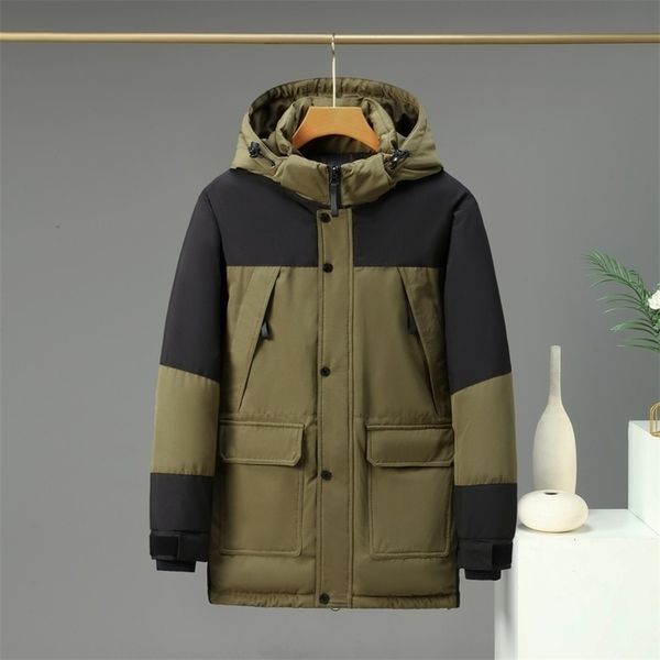 mens down parkas winter jacket outdoor cotton warm pocket cargo coat outwear casual hooded windproof thick parka 220923, Black
mens down parkas winter jacket outdoor cotton warm pocket cargo coat outwear casual hooded windproof thick parka 220923, Black