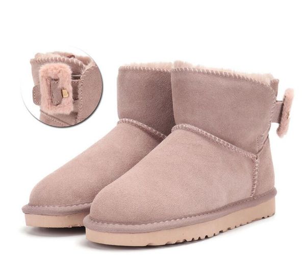 2022 women u3352 wool buckle snow boots australia short heighten soft comfortable casual sheepskin fur keep warm boots with card dustbag, Black
2022 women u3352 wool buckle snow boots australia short heighten soft comfortable casual sheepskin fur keep warm boots with card dustbag, Black