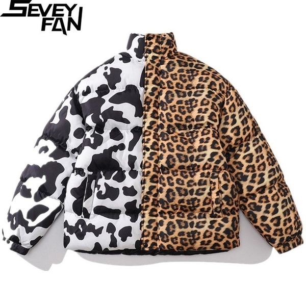 mens jackets seveyfan mens hip hop oversize leopard cashew flower patchwork jackets cartoon animal down cotton winter coat for couples 22092, Black;brown
mens jackets seveyfan mens hip hop oversize leopard cashew flower patchwork jackets cartoon animal down cotton winter coat for couples 22092, Black;brown