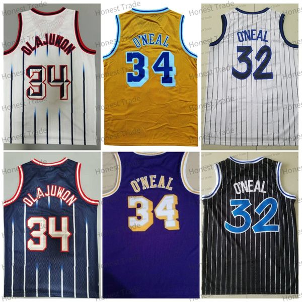 retro basketball jersey 34 hakeem olajuwon shaquille shaq navy blue white mens jerseys neal mesh outdoors sports wears, Black;red
retro basketball jersey 34 hakeem olajuwon shaquille shaq navy blue white mens jerseys neal mesh outdoors sports wears, Black;red