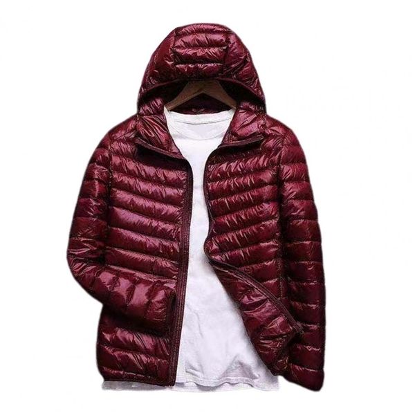 mens down parkas plus size winter men coat ultra lightweight hood solid color thin cotton padded zipper jacket streetwear 220923, Black
mens down parkas plus size winter men coat ultra lightweight hood solid color thin cotton padded zipper jacket streetwear 220923, Black