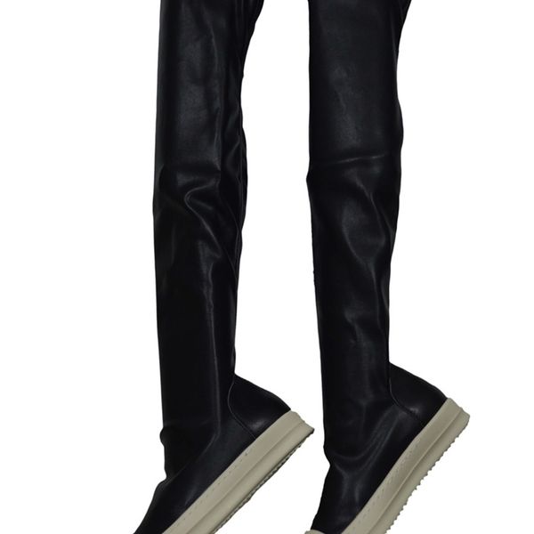 owen seak women shoes over knee high boots luxury trainers winter casual pu leather brand snow spring flats black big size 220923
owen seak women shoes over knee high boots luxury trainers winter casual pu leather brand snow spring flats black big size 220923
