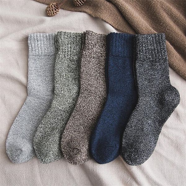 men's socks 5pairslot witner men thick warm wool vintage christmas colorful gift size ym9009 220923, Black
men's socks 5pairslot witner men thick warm wool vintage christmas colorful gift size ym9009 220923, Black