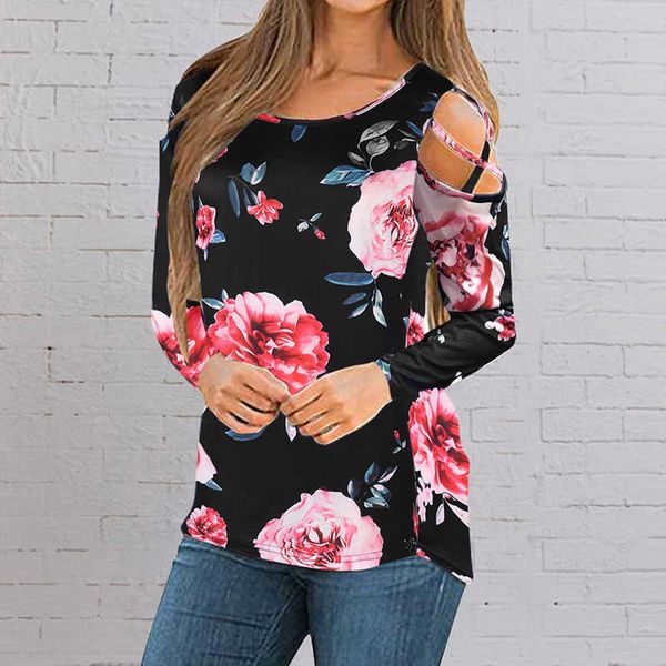 women's t-shirt women's clothing t-shirts o-neck spring autumn floral long sleeve popularity skinny korean all-match 2022 new wild, White
women's t-shirt women's clothing t-shirts o-neck spring autumn floral long sleeve popularity skinny korean all-match 2022 new wild, White