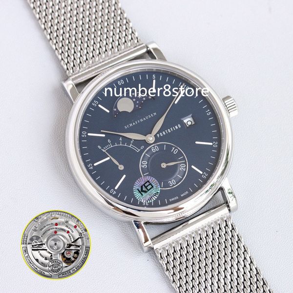 516409 mens watch moon phase blue dial swiss automatic movement 28800vph sapphire crystal classic luxury wristwatch stainless steel grey / w, Slivery;brown
516409 mens watch moon phase blue dial swiss automatic movement 28800vph sapphire crystal classic luxury wristwatch stainless steel grey / w, Slivery;brown