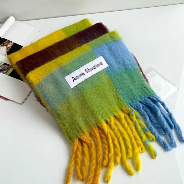 women ac men's luxury scarf fashion scarves imitation cashmere wraps rainbow thick beard lattice neckerchief tassel shawls warm bib fem, Blue;gray
women ac men's luxury scarf fashion scarves imitation cashmere wraps rainbow thick beard lattice neckerchief tassel shawls warm bib fem, Blue;gray