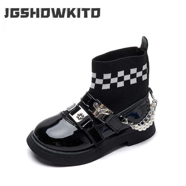 boots children' socks shoes 2022 spring and autumn new girls checkerboard soft bottom korean casual chain kids fashion unique boots t2, Black;grey
boots children' socks shoes 2022 spring and autumn new girls checkerboard soft bottom korean casual chain kids fashion unique boots t2, Black;grey