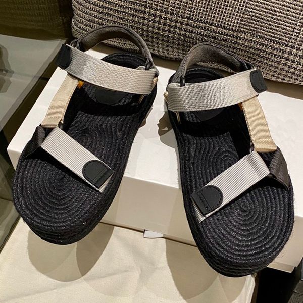 autumn new mens womens couple sandals classic fashion simple and generous daily all match comfortable famous designer straw sandal net red s, Black
autumn new mens womens couple sandals classic fashion simple and generous daily all match comfortable famous designer straw sandal net red s, Black