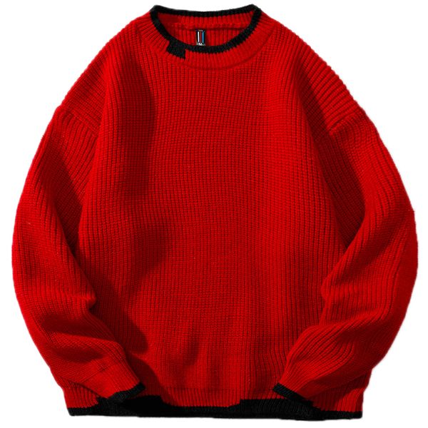 men's sweaters japanese style hip hop loose pullover sweater oversized knitted women and men christmas sweaters jersey jumper 037 22092, White;black
men's sweaters japanese style hip hop loose pullover sweater oversized knitted women and men christmas sweaters jersey jumper 037 22092, White;black