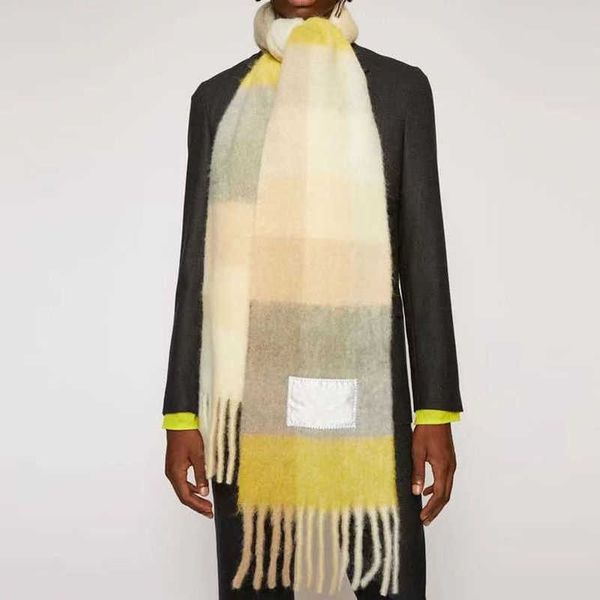 luxury men's women ac scarf fashion shawls imitation cashmere wraps rainbow thick beard lattice neckerchief tassel warm bib female 1uxj, Blue;gray
luxury men's women ac scarf fashion shawls imitation cashmere wraps rainbow thick beard lattice neckerchief tassel warm bib female 1uxj, Blue;gray