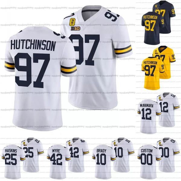 patch 97 aidan hutchinson 42 jersey cade mcnamara hassan haskins tom brady tate myre daxton hill lewis j.j. mccarthy josh ross nico, Black
patch 97 aidan hutchinson 42 jersey cade mcnamara hassan haskins tom brady tate myre daxton hill lewis j.j. mccarthy josh ross nico, Black