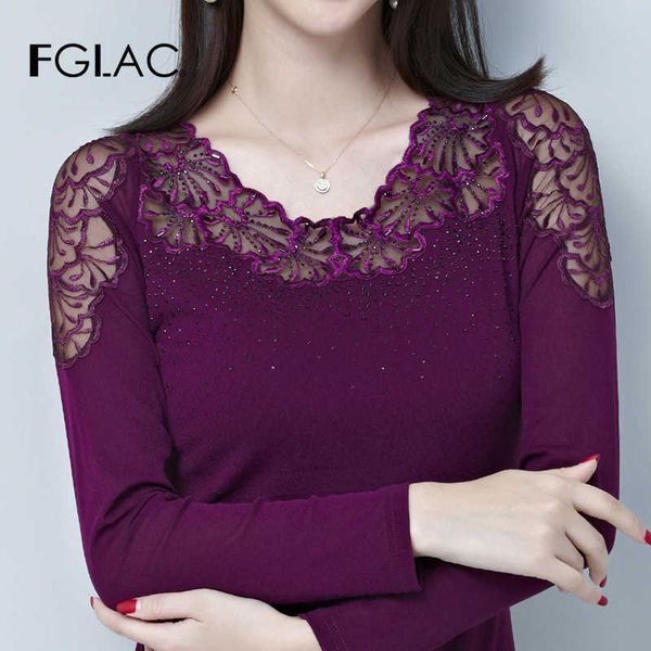 women's t-shirt women mesh new 2022 spring autumn long-sleeve hollow out t-shirt fashion casual embroidered plus size -4xl blusas t22, White
women's t-shirt women mesh new 2022 spring autumn long-sleeve hollow out t-shirt fashion casual embroidered plus size -4xl blusas t22, White