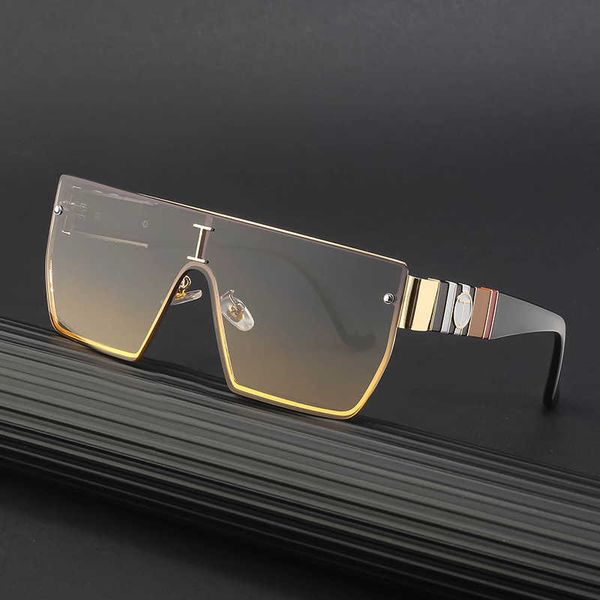 sunglasses fashionable cut edge sunscreen womens fashion ins personalized large frame sunglasses mens, White;black
sunglasses fashionable cut edge sunscreen womens fashion ins personalized large frame sunglasses mens, White;black