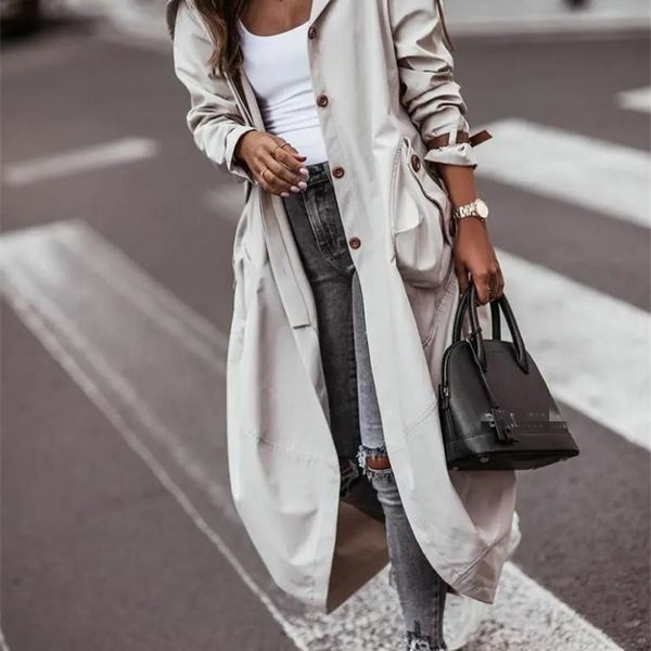 women's trench coats women's casual fashion coat single breasted pocket design belted hem trench coat autumn spring 220924, Tan;black
women's trench coats women's casual fashion coat single breasted pocket design belted hem trench coat autumn spring 220924, Tan;black