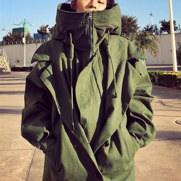 women's trench coats nerazzurri spring autumn oversized armygreen black zip up trench coat for women with hood long sleeve loose fashio, Tan;black
women's trench coats nerazzurri spring autumn oversized armygreen black zip up trench coat for women with hood long sleeve loose fashio, Tan;black