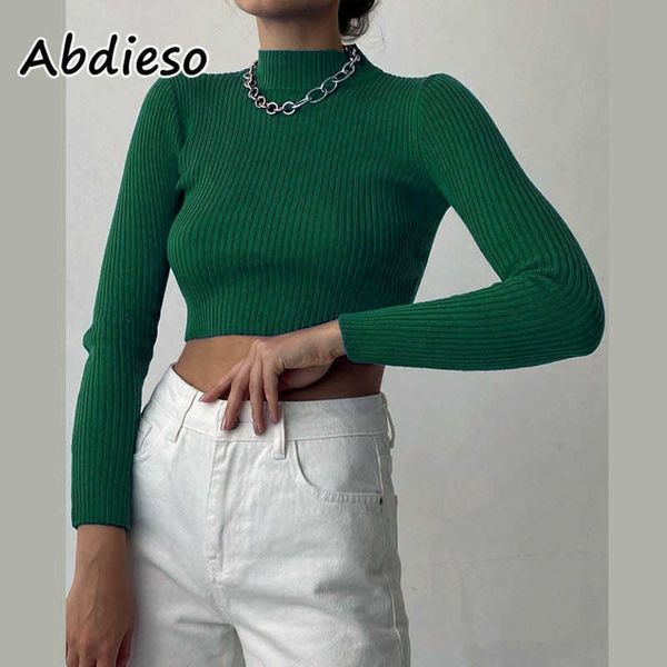 women's t-shirt abdieso y2k green turtleneck knitted crop women 2021 autumn long sleeve basic black casual t shirt winter pullover t22, White
women's t-shirt abdieso y2k green turtleneck knitted crop women 2021 autumn long sleeve basic black casual t shirt winter pullover t22, White