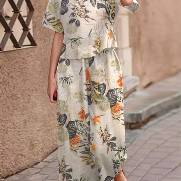 women's tracksuits summer floral wide leg tracksuits female women casual cotton matching sets zanzea bohemian printed short sleeve pant, Gray
women's tracksuits summer floral wide leg tracksuits female women casual cotton matching sets zanzea bohemian printed short sleeve pant, Gray