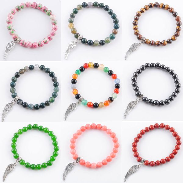 natural gemstone beads stretch beaded strands bracelet 8mm round indian agates multicolor agate rose quartz turquoise jewelry charm ik3285, Black
natural gemstone beads stretch beaded strands bracelet 8mm round indian agates multicolor agate rose quartz turquoise jewelry charm ik3285, Black