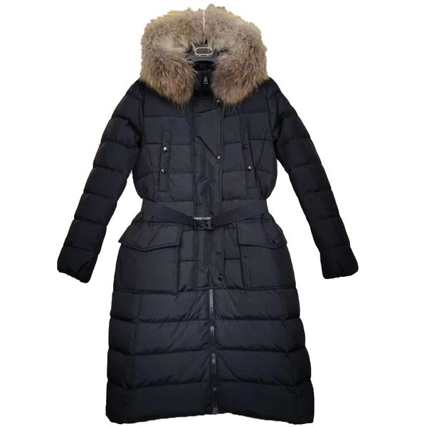 designer womens down and parka mid length tunic slim fox oversized tie hat belted casual fashion embroidered badge thickened warm winter top, Black
designer womens down and parka mid length tunic slim fox oversized tie hat belted casual fashion embroidered badge thickened warm winter top, Black