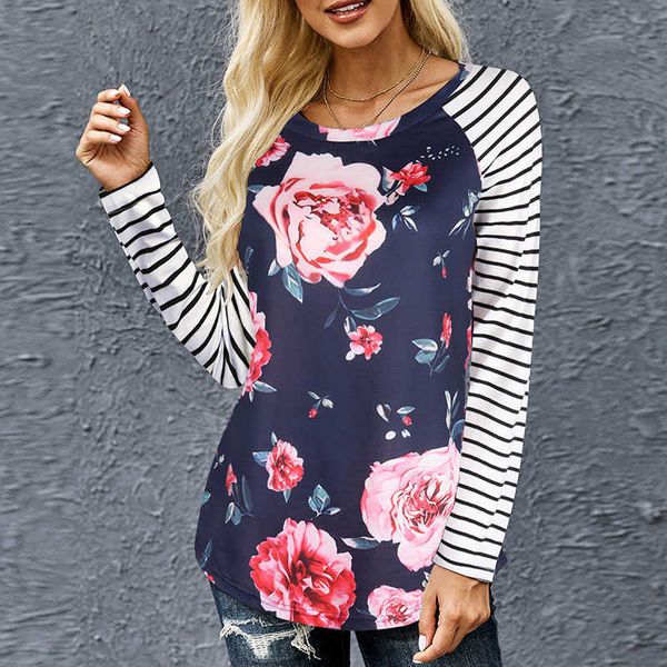 women's t-shirt women's clothing casual o-neck floral spring autumn long sleeve patchwork comfortable popularity 2022 new korean t, White
women's t-shirt women's clothing casual o-neck floral spring autumn long sleeve patchwork comfortable popularity 2022 new korean t, White