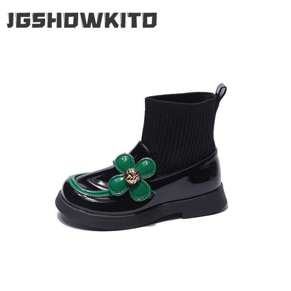 boots 2022 new sock shoes for girls french style retro soft sole green flower decor versatile square toe rhinestone kids fashion boots t2209, Black;grey
boots 2022 new sock shoes for girls french style retro soft sole green flower decor versatile square toe rhinestone kids fashion boots t2209, Black;grey