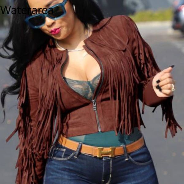 women's suits blazers waterarea women's coats fashion causal oneck zipper short jackets streetwear solid tassel jaket coat vintage, White;black
women's suits blazers waterarea women's coats fashion causal oneck zipper short jackets streetwear solid tassel jaket coat vintage, White;black
