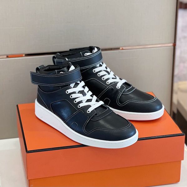 casual shoes comfort high-tyle trainers men orange rubber sole goatskin leather skateboard walking wholesale runner sneakers, Black
casual shoes comfort high-tyle trainers men orange rubber sole goatskin leather skateboard walking wholesale runner sneakers, Black