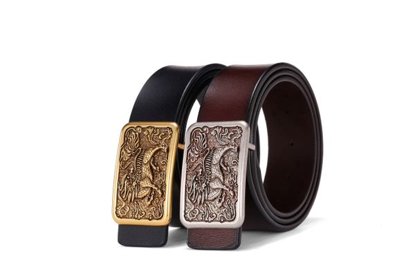 mens designer belts trendy animal logo print men belt four season smooth buckle multi styles waistband a2700, Black;brown
mens designer belts trendy animal logo print men belt four season smooth buckle multi styles waistband a2700, Black;brown