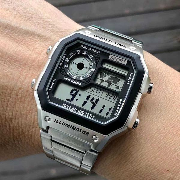 wristwatches luxury men waterproof golden stainless steel business digital es led alarm clock electronic sport watch relogio 0924, Slivery;brown
wristwatches luxury men waterproof golden stainless steel business digital es led alarm clock electronic sport watch relogio 0924, Slivery;brown