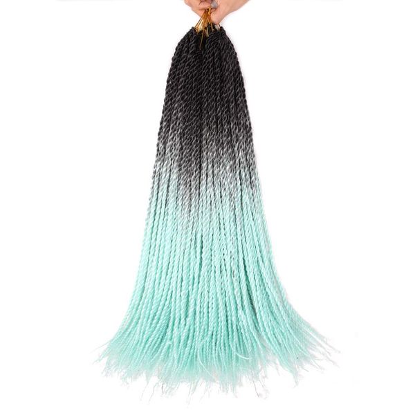 24 inch senegalese twists hair pre looped long micro havana twist crochet braids 30 strands/pack synthetic natural looking hair extensions l, Black
24 inch senegalese twists hair pre looped long micro havana twist crochet braids 30 strands/pack synthetic natural looking hair extensions l, Black