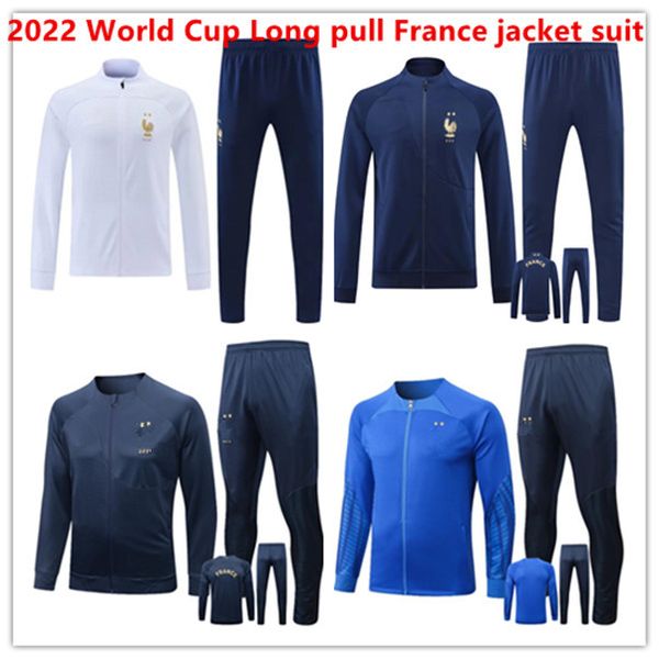 2022 world cup french jacket training suit soccer jersey benzema mbappe griezmann francia tracksuit equipe de full sets kit men chandal fran, Black
2022 world cup french jacket training suit soccer jersey benzema mbappe griezmann francia tracksuit equipe de full sets kit men chandal fran, Black