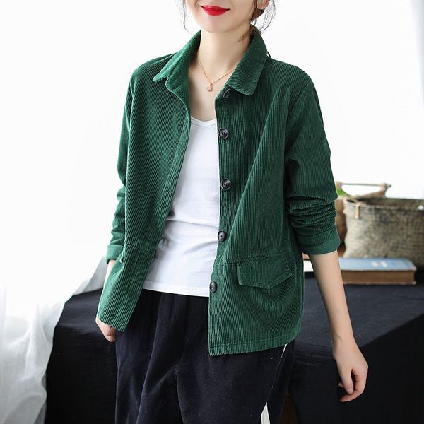 women's suits blazers spring autumn corduroy longsleeved short jacket women's pure color corduroy coat femalet singlebreasted thin, White;black
women's suits blazers spring autumn corduroy longsleeved short jacket women's pure color corduroy coat femalet singlebreasted thin, White;black