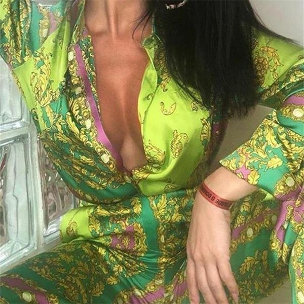 women's two piece pants women vintage printed twopiece sets loose lapel shirt and high waist casual trousers pants set summer bohemia f, White
women's two piece pants women vintage printed twopiece sets loose lapel shirt and high waist casual trousers pants set summer bohemia f, White