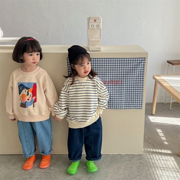 pullover 1020c children sweatershirt fashion print girl's sweater cotton casual baby boy's pullover 19year kid's 220924, Blue
pullover 1020c children sweatershirt fashion print girl's sweater cotton casual baby boy's pullover 19year kid's 220924, Blue