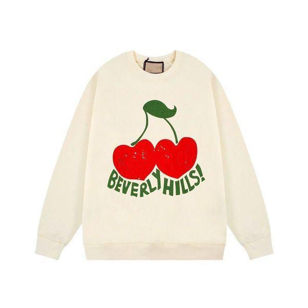 22fw classic letter vintage hoodie sweatershirt knitted hooded cherry print loose style italy jumper, Black
22fw classic letter vintage hoodie sweatershirt knitted hooded cherry print loose style italy jumper, Black