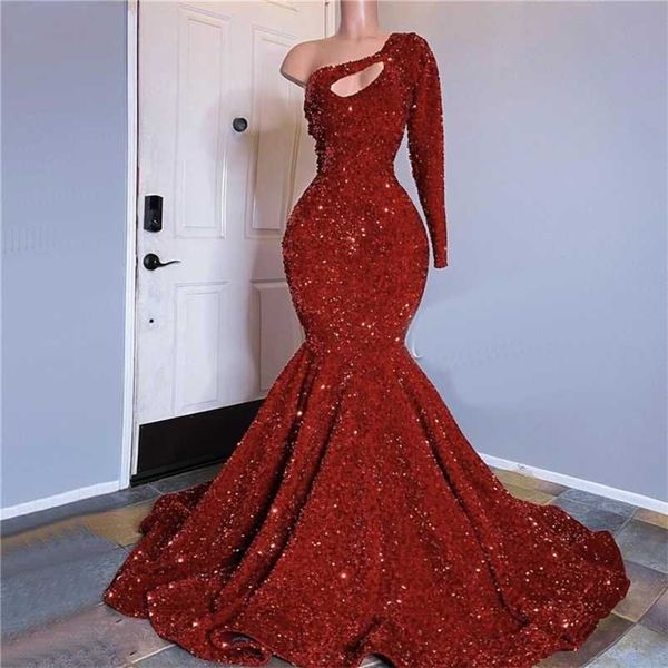 party dresses long prom dress sparkly glitter sequin african girl mermaid one shoulder red arrival 220923, White;black
party dresses long prom dress sparkly glitter sequin african girl mermaid one shoulder red arrival 220923, White;black