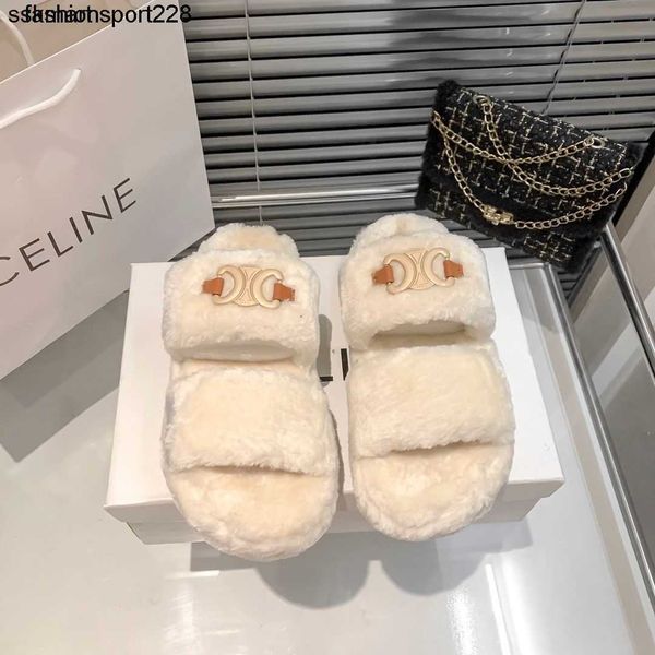 slippers designer famous brand new triumphal arch wool slippers women fashion outwear casual shoes thick bottom mesh red wool slippers, Black
slippers designer famous brand new triumphal arch wool slippers women fashion outwear casual shoes thick bottom mesh red wool slippers, Black