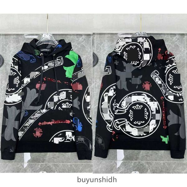 men's fleece classic fashion quality hoodie autumn winter ch sweatshirts designer mens luxury zipper horseshoe hearts cross print hood, Black
men's fleece classic fashion quality hoodie autumn winter ch sweatshirts designer mens luxury zipper horseshoe hearts cross print hood, Black