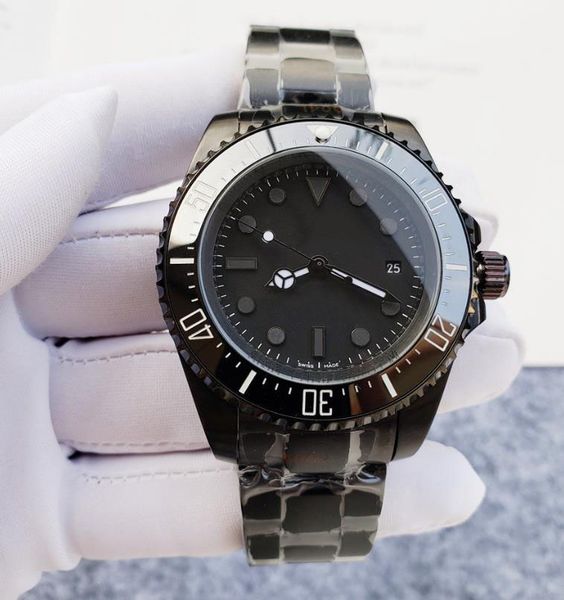 men's watch 43mm all black stainless steel super luminous mechanical watch couple gift watches, Slivery;brown
men's watch 43mm all black stainless steel super luminous mechanical watch couple gift watches, Slivery;brown