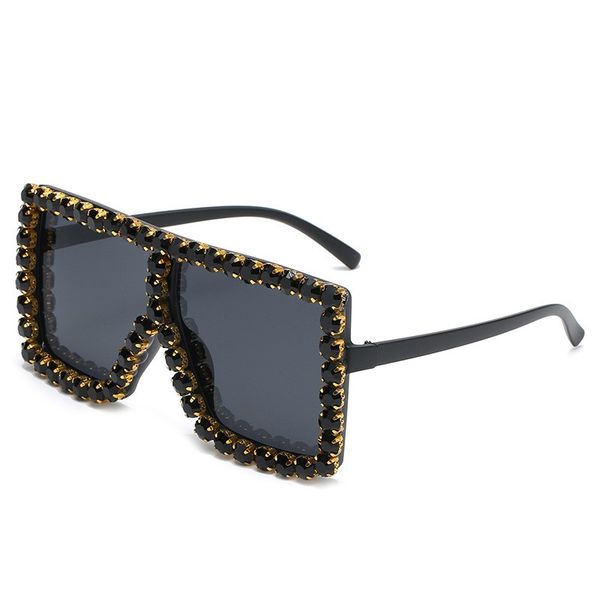 2022 sunglasses large frame diamond encrusted european and american personality ladies street scool oversize square frame glasses party stag, White;black
2022 sunglasses large frame diamond encrusted european and american personality ladies street scool oversize square frame glasses party stag, White;black