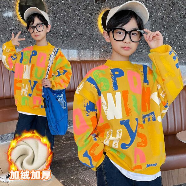 pullover boys autumn winter sweater letters graffiti printing youth plus velvet warm clothes fashion blue and yellow 4 14 y 220924
pullover boys autumn winter sweater letters graffiti printing youth plus velvet warm clothes fashion blue and yellow 4 14 y 220924