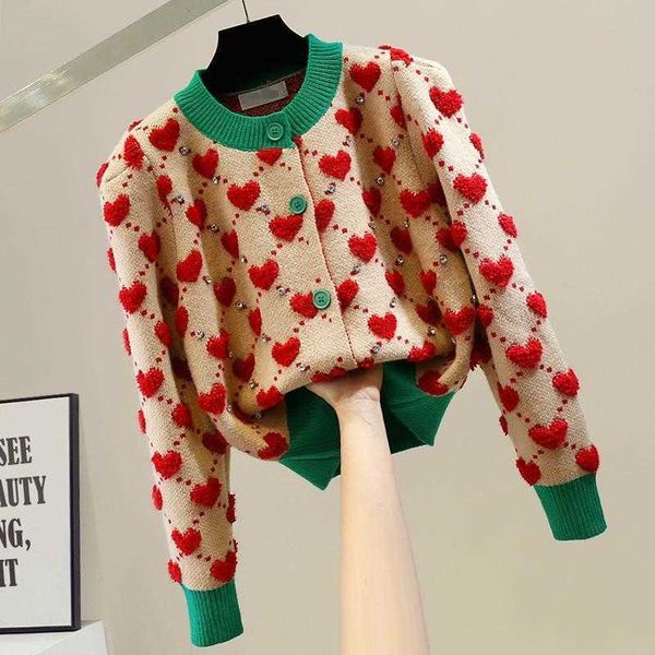 women's sweaters women's cardigan sweater 2022 spring and autumn y2k three-dimensional love single-breasted sweater women's l, White;black
women's sweaters women's cardigan sweater 2022 spring and autumn y2k three-dimensional love single-breasted sweater women's l, White;black